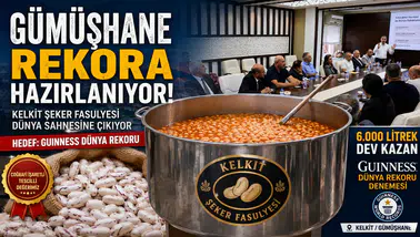 Gümüşhane'de Dev Kazan Kuruluyor: 6 Bin Litreyle Dünya Rekoru Kırılacak!