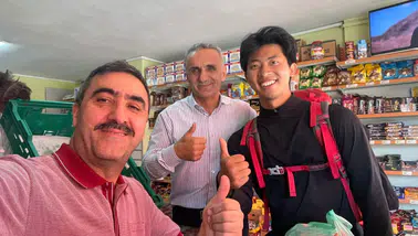 Gümüşhane’de Çinli Turiste Türk Misafirperverliği sürprizi