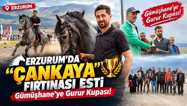 Erzurum’da "Çankaya" Fırtınası Esti: Gümüşhane’ye Gurur Kupası!