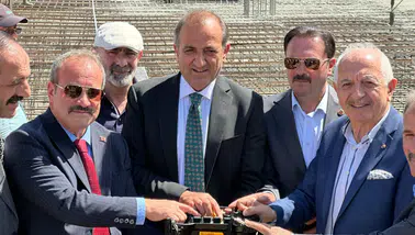Bahçeli Beldesinde Üç Dev Yatırım İçin Temel Atma Töreni Düzenlendi