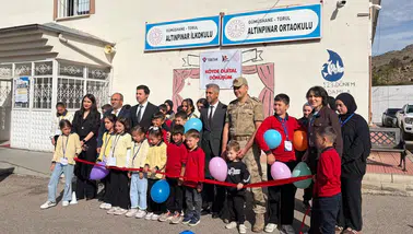"Köyde Dijital Dönüşüm" Projesi Torul Altınpınar Ortaokulunda Tamamlandı