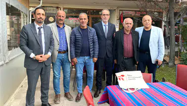 Tokat Gümüşhaneliler Derneği Yönetimi Gümüşhane'de Temaslarda Bulundu