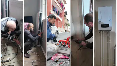 Gümüşhane Belediyesi’nden Hanelere Doğalgaz Dönüşüm Desteği