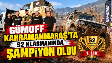 GÜMOFF, Kahramanmaraş'ta S2 Klasmanında Şampiyon Oldu