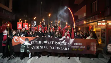Yeni Parti İl Örgütü’nden Gümüşhane’de Cumhuriyet Yürüyüşü