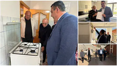 Gümüşhane Belediyesi Doğalgaz Dönüşüm Desteği İle Evlerde Gaz Kullanımı Başladı