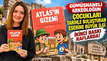 Gümüşhaneli Arkeoloğun Çocukları Tarihle Buluşturan Eserine Büyük İlgi: İkinci Baskı Raflarda!