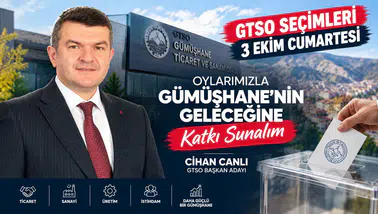 GTSO Başkan Adayı Cihan Canlı'dan Üyelere Sandık Çağrısı