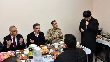 Vali Aydın Baruş, Kırıklı Köyü’nün 22 yıllık iftar geleneğine katıldı