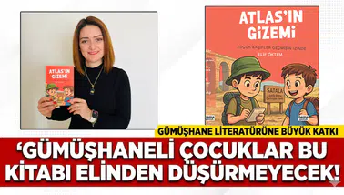 Gümüşhaneli çocuklar bu kitabı elinden düşüremeyecek: Atlas’ın Gizemi çıktı
