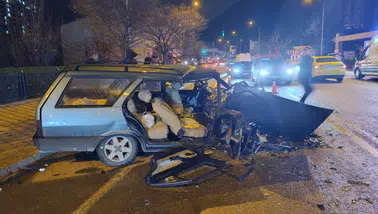 Gümüşhane’de iftara dakikalar kala feci kaza: 1 ölü 3 yaralı