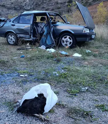 Gümüşhane-Trabzon yolunda korkutan kaza: 4 yaralı