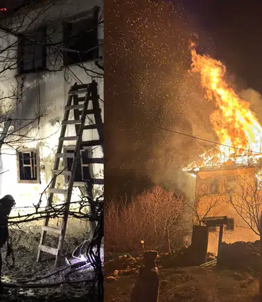 Kale Köyü'nde 3 Katlı Ev Alevlere Teslim: Acı Haber Geldi