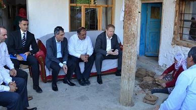 Vali Yavuz Dölek Köyünde İncelemelerde Bulundu