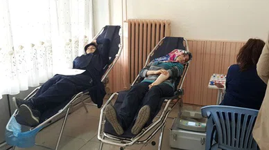 Nene Hatun öğrencilerinden kan bağışı