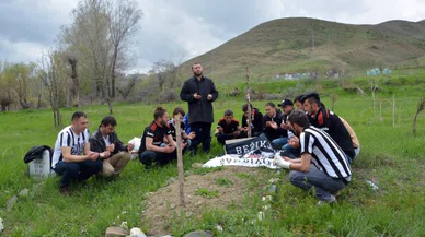 Kelkitli Beşiktaş Taraftarları Tuncay Akmanı Unutmadı