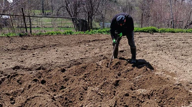 Gümüşhane’de tohumlar toprakla buluştu