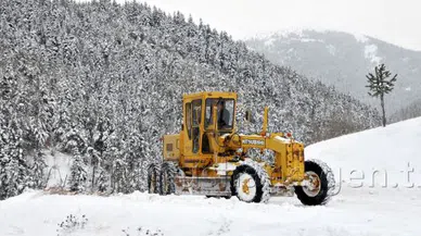 Gümüşhane'de Karla Mücadele Çalışmaları