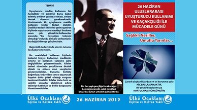 Ülkü Ocakları Sosyal Medya'da Uyuşturucuya Dikkat Çekti