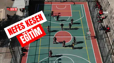 Gümüşhane'de “nefes” kesen eğitim: Oksijen bittiğinde maç biter