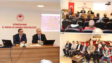 Gümüşhane’de tarım sayımı çalışmaları değerlendirildi