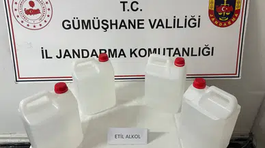 Kargo kolisinde etil alkol ele geçirildi