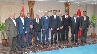 Yeşildere Nuri Dayı Şenliği Derneği’nden Vali Aydın Baruş’a Ziyaret