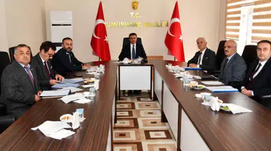 Gümüşhane’de “Kırsal Alanda Kamu Altyapı Yatırımları” ön hazırlık toplantısı yapıldı