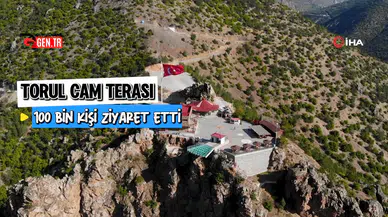 Torul Kalesi Cam Seyir Terası 2025’te 100 Bin Ziyaretçiyi Ağırladı