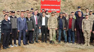 Jandarma bu kez 'Yeşil Vatan' için sahadaydı