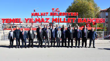 Gümüşhane’nin ilk millet bahçesi Kelkit’te hizmete girdi