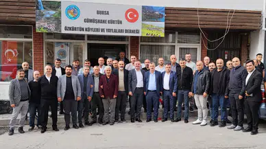 Bursa'da Gümüşhane dayanışması güçleniyor