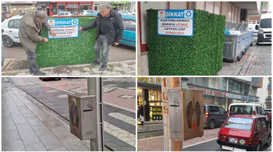 Gümüşhane'de yere izmarit ve çöp atanlara idari yaptırım dönemi başladı