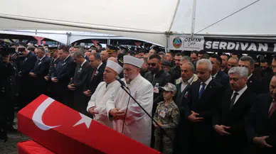 Şehidimiz son yolculuğuna uğurlandı