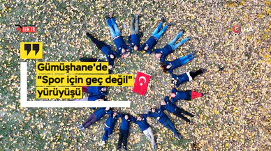 Gümüşhane’de “Spor İçin Geç Değil” Yürüyüşü Kalis Yaylası’nda Gerçekleşti