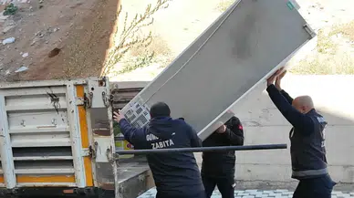 Gümüşhane'de kaldırım işgallerine 'Sıfır Tolerans'