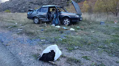 Gümüşhane-Trabzon yolunda korkutan kaza: 4 yaralı