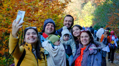 Gümüşhane'nin "Doğal Ağaç Müzesi” ziyaretçi akınına uğradı