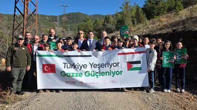 Şehitlerin aziz hatırası ve Gazze’nin umudu toprakla buluştu