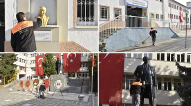 Belediye’den 10 Kasım temizliği