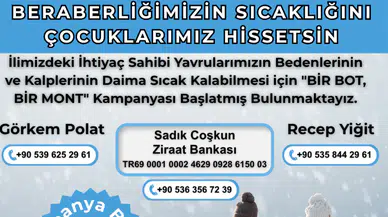 Gümüşhane Ülkü Ocakları’ndan Gönül Seferberliği: "Bir Bot Bir Mont"