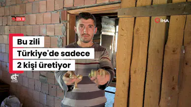 Bu zili Türkiye'de sadece 2 kişi üretiyor