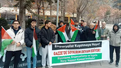 Gümüşhane’den Gazze için hükümete ve dünyaya net çağrı: "Soykırıma ortak olmayın, vanaları kapatın"