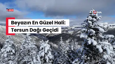 Görenler Dönüp Bir Daha Bakıyor! Tersun Dağı’nda Kartpostallık Görüntüler