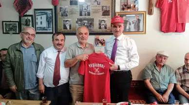 Vali Baruş’tan Yeşildere Nuri Dayı Şenliği Derneği’ne ziyaret