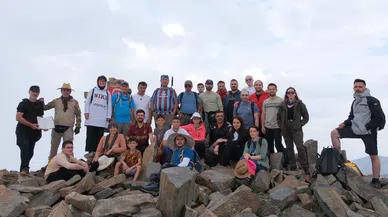 Gümüşhane’nin zirvesinde “Ormanları Koru” mesajı