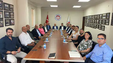 CHP Heyetinden GTSO'ya ziyaret: Gümüşhane'nin sorunları masaya yatırıldı