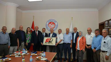 GÜSİAD heyetinden GTSO’ya ziyaret