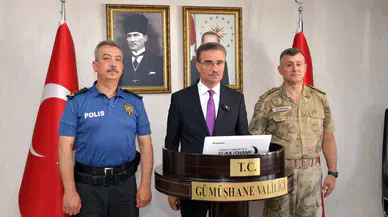 Gümüşhane'nin 7 Aylık Asayiş Raporu Açıklandı
