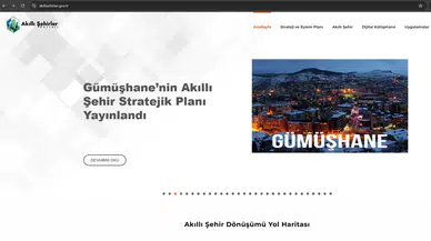 Gümüşhane, Akıllı Şehirler Portalı’nda Yerini Aldı